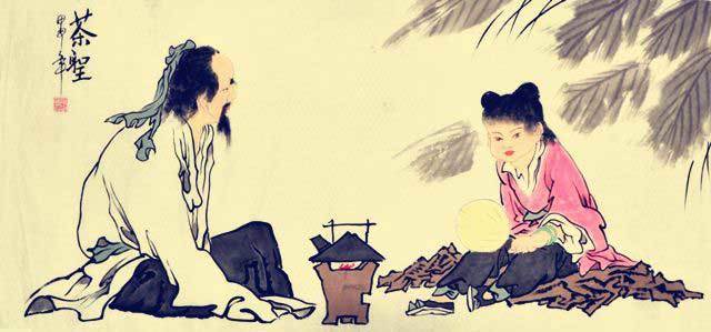 Lu yu et le cha jing le classique du thé- 1001 Théières