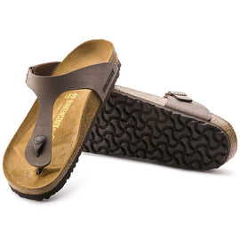 Birkenstock - Gizeh sandal med tåstrop i brun - 0043751
