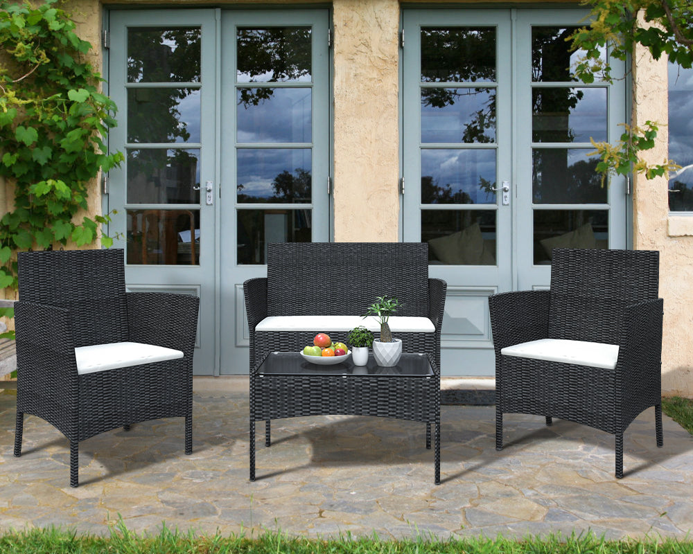 Black Rattan Patio Furniture