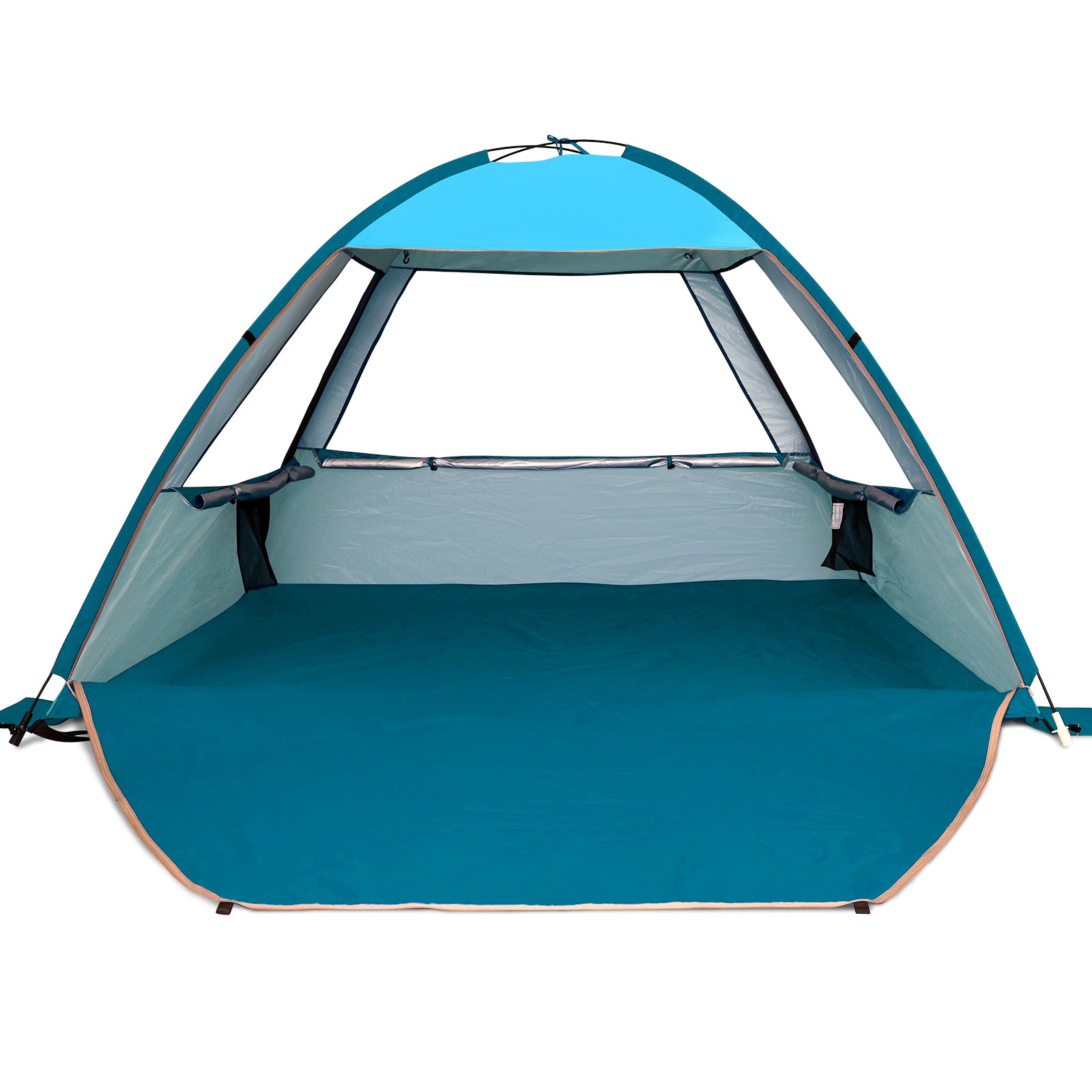 UPF 50+ Easy Pop Up Beach Tent Sun Shelter 3-4 Person Instant