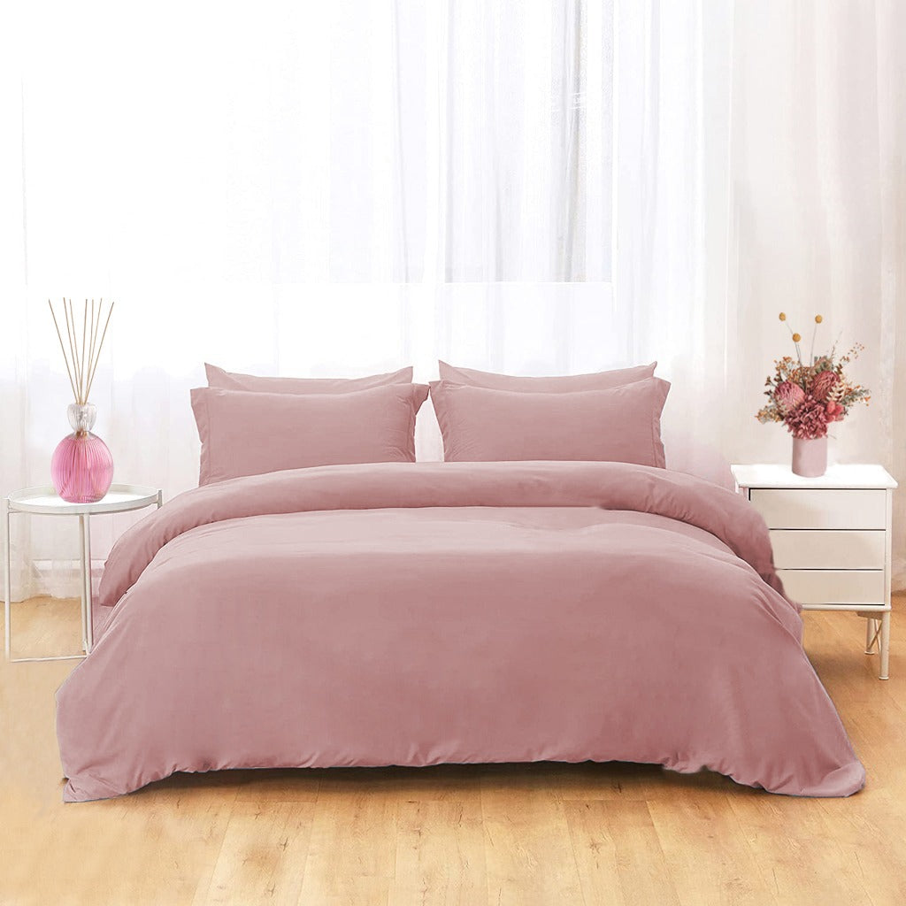 plain cotton duvet cover