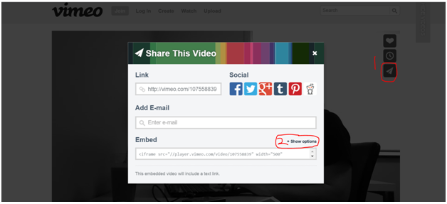 How to embed video – Youtube or Vimeo