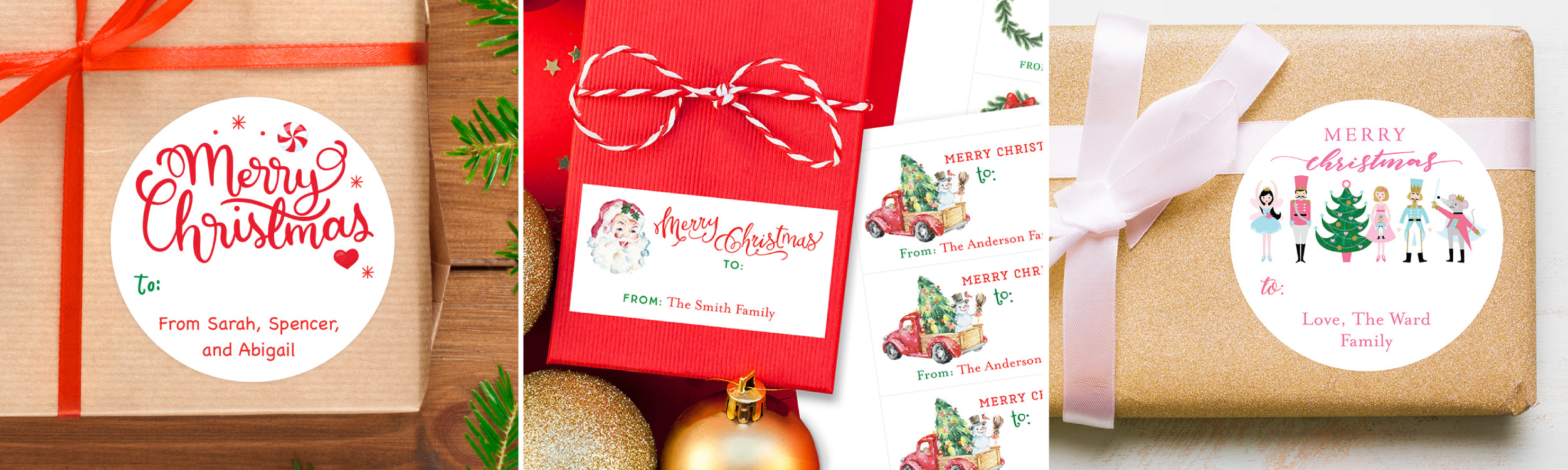 Special Delivery Custom Christmas Gift Labels — Jessica Weible Studios