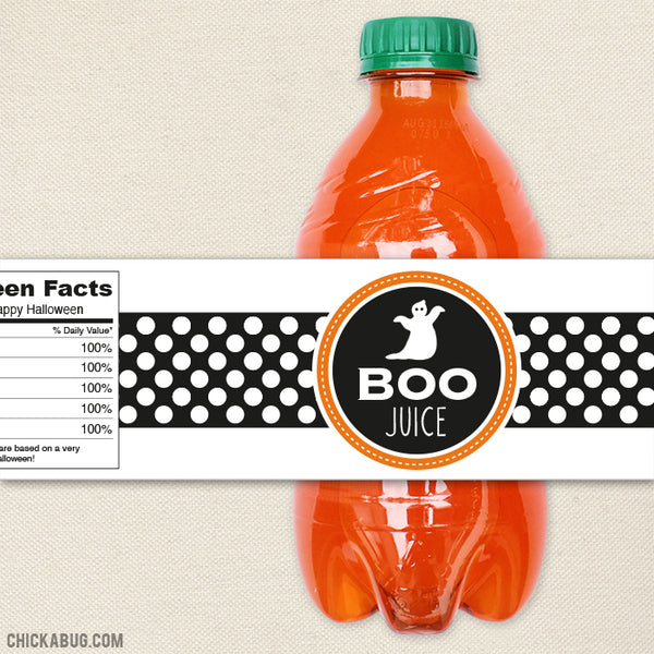 Printable Water Bottle Labels, Halloween Camp Blood Killer Scary Theme  Supplies, Instant Download by Printable-Party.com