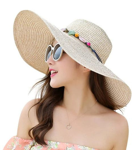 straw floppy hat uk