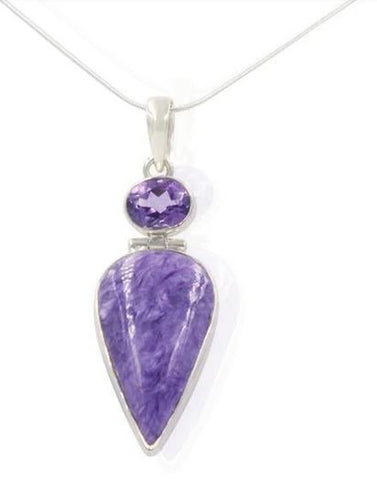 Amethyst Pendant Necklace