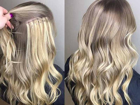 clip in hair extension 