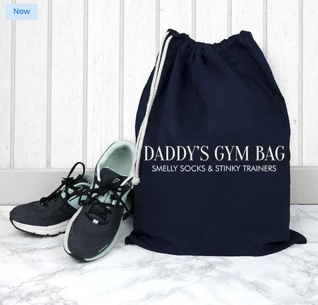 Personalised gym bag