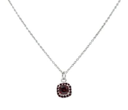 red garnet necklace