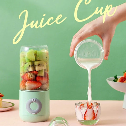 Blender voor smoothies milkshakes en eiwitshakes draadloos en draagbaar – Cara Camilla