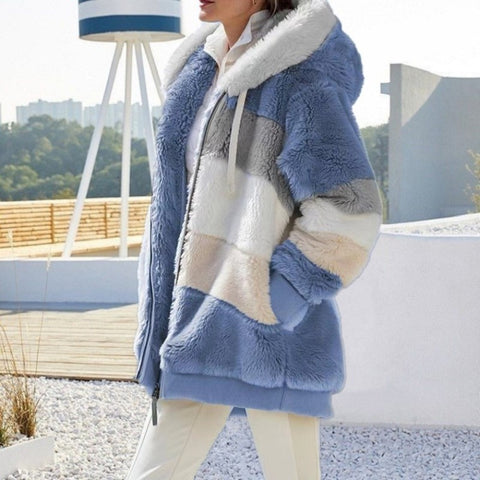 spanning shit ijsje Oversized Fleece Vest | Warm Zacht Comfortabel Winter Jas Capuchon Faux Fur  – Cara Camilla