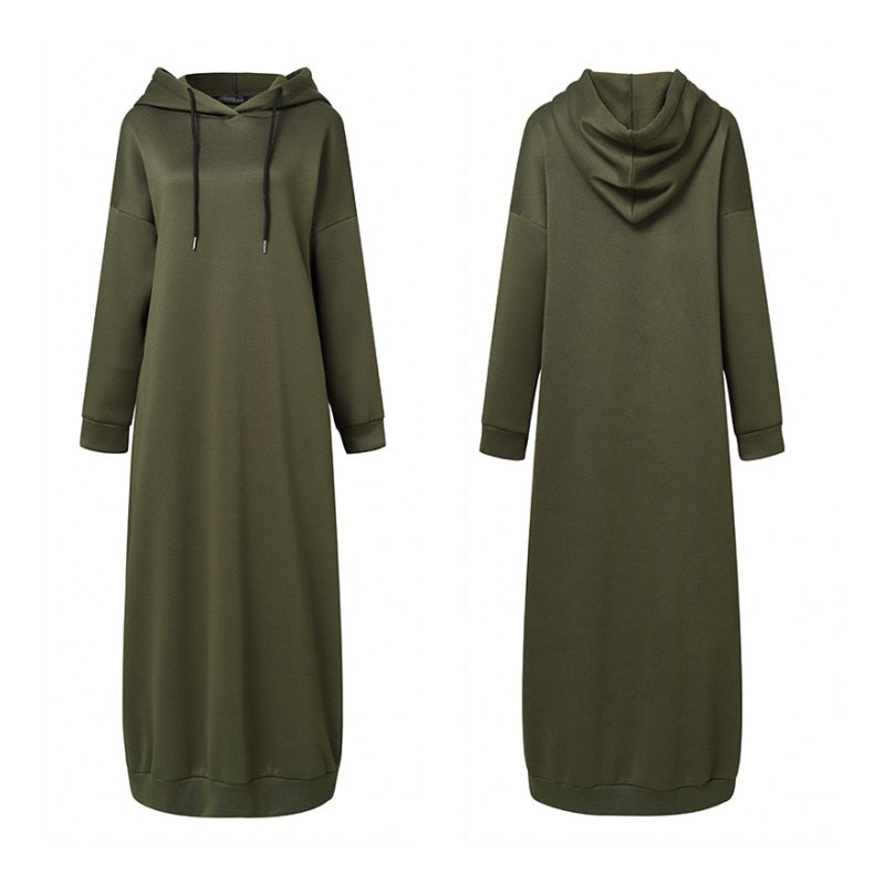 Aisha Winter | Hijabi | Lange jurk | Wijdvallende jurk | Maxi dress – Cara Camilla