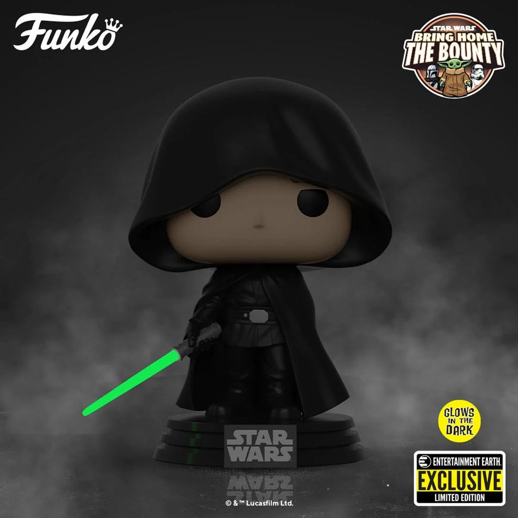Funko Pop! Star Wars: The Mandalorian Luke Glow-in-the-Dark