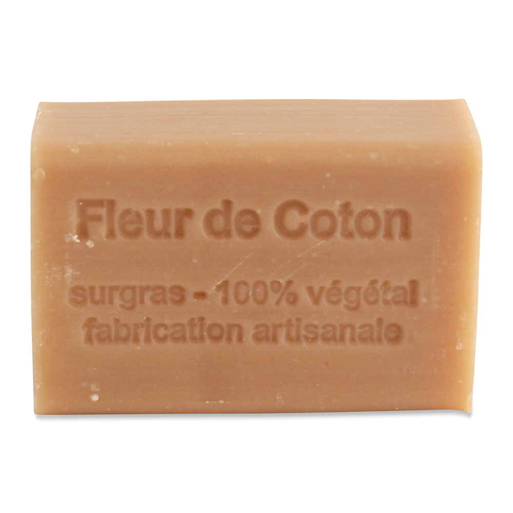 Savon au Lait d'Ânesse Bio Fleur de Coton | Levrey Savon - Île de Ré