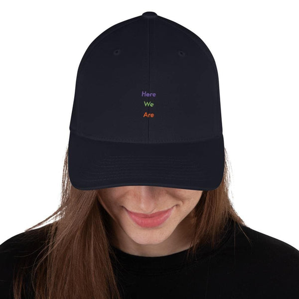 Here We Are (#1)- Baseball Cap (Closed Back)