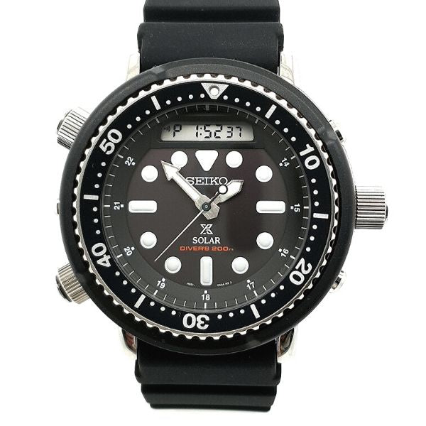 Seiko Prospex Mens Black Solar Divers Watch – Mia Bella Jewellery