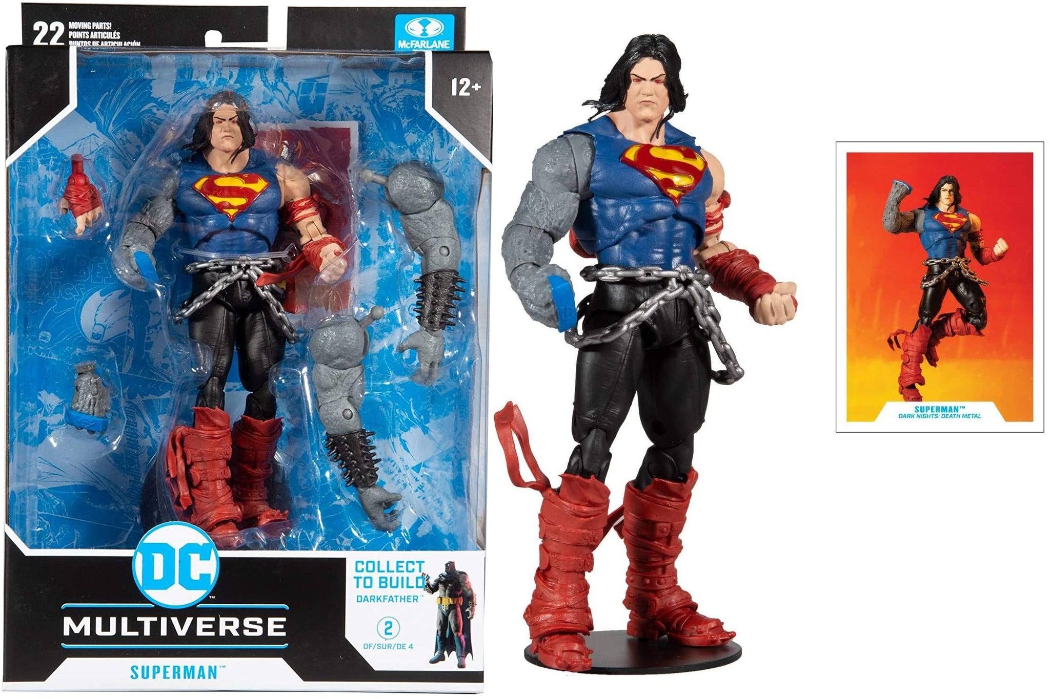 metal superman action figure