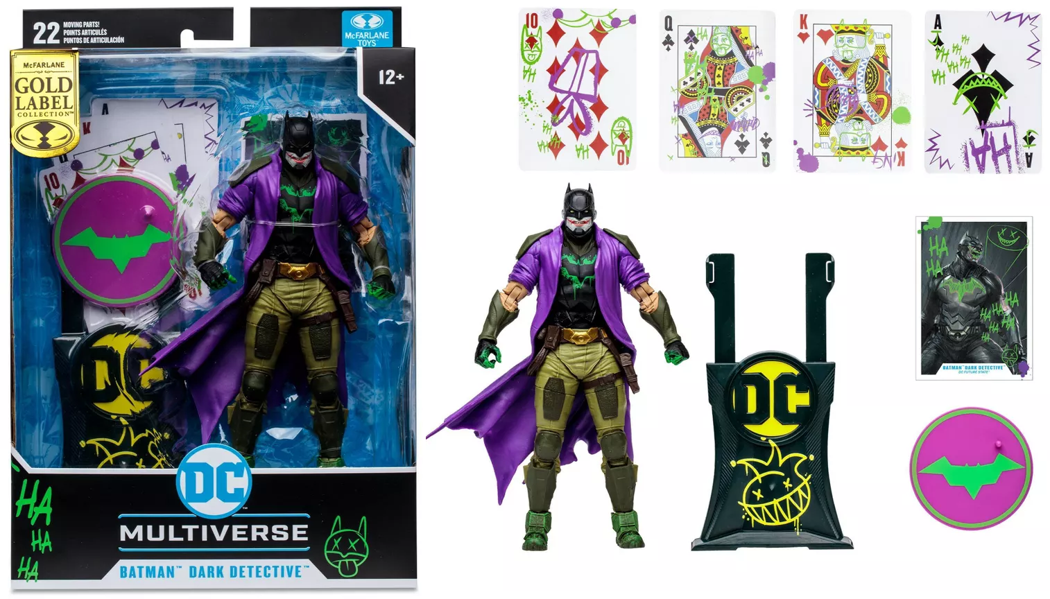 DC Multiverse Batman: Dark Detective - DC Future State (Jokerized) Gol –  Props & 