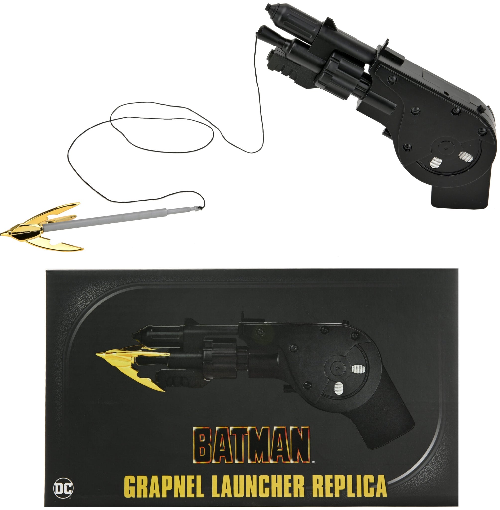 NECA Batman (1989 Movie) – Grapnel Launcher Prop Replica – Props &  