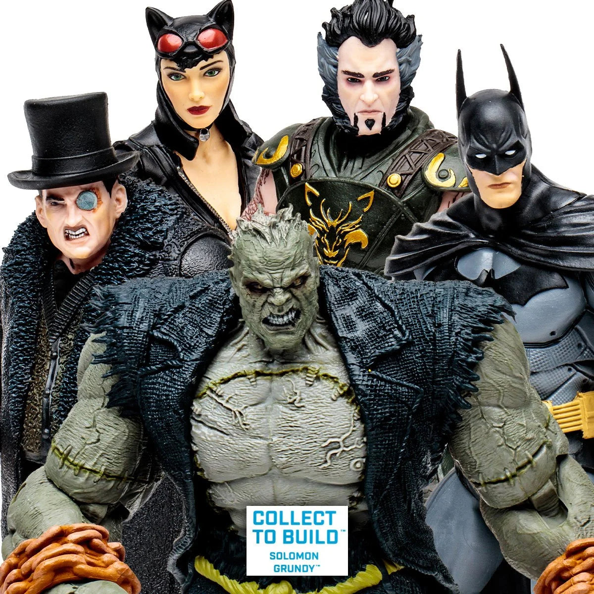 DC Multiverse Batman: Arkham Wave 1 Full Set (Build a Figure - Solomon –  Props & 