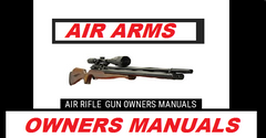 Air Arms Airgun Air Rifle Gun Pistol Owners Manuals Firearms Weapons