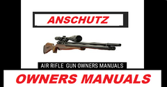 Anschutz Air Rifle Gun Owners Manuals