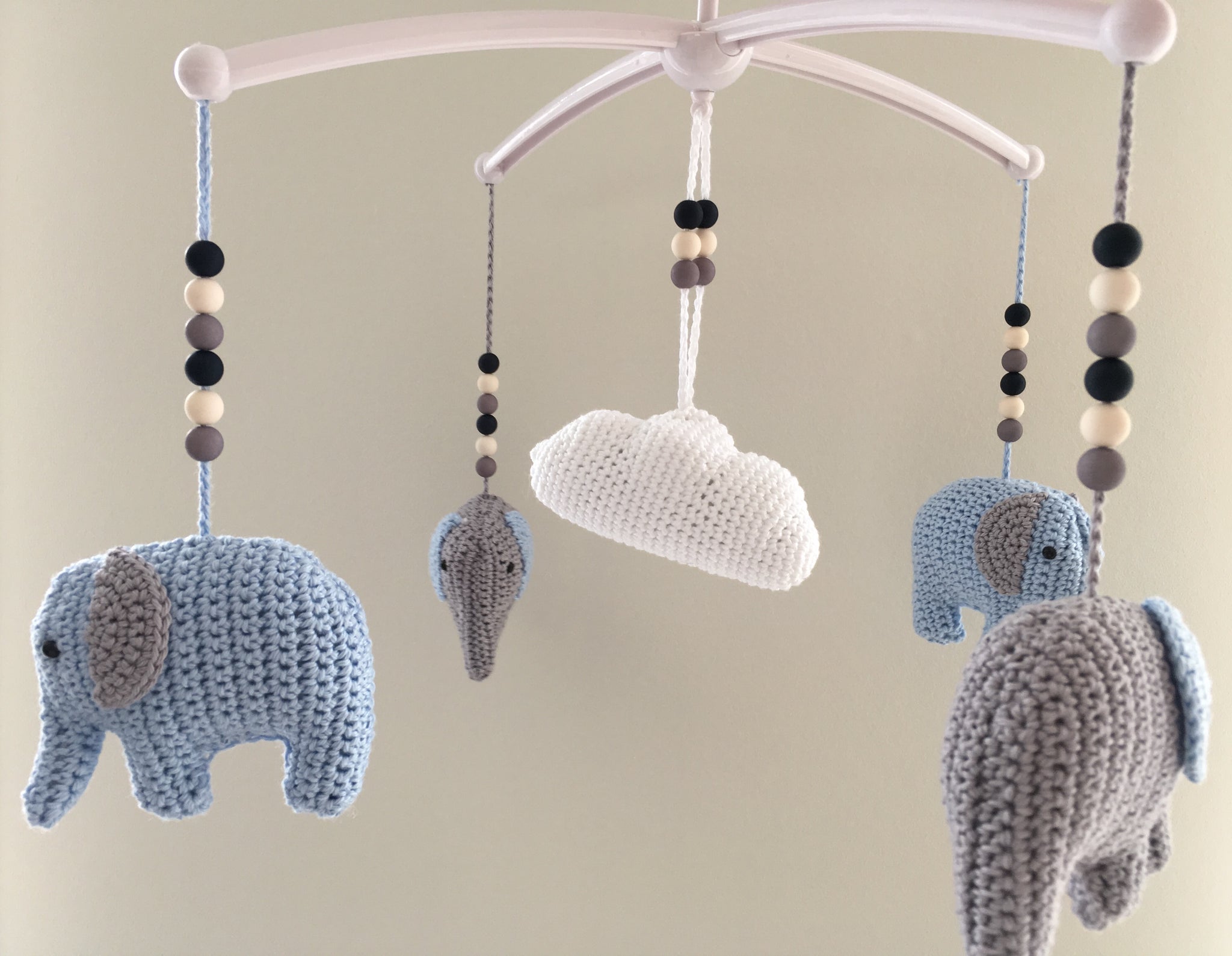 Verfijning versieren Zenuwinzinking Muziekmobiel olifant – Marietdesign