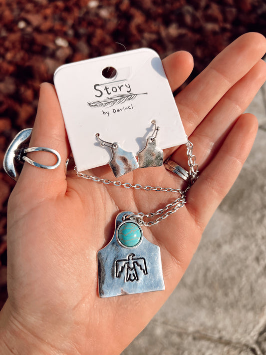 Turquoise Stone Glitter Lightning Bolt Car Freshies – shoptheexchange