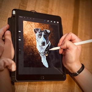 Custom Painting Digital Mockup - Lederman Art & Design