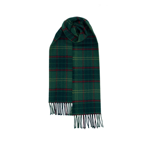 Scottish Scarf Style Edit: Brushed Wool Tartan Scarf