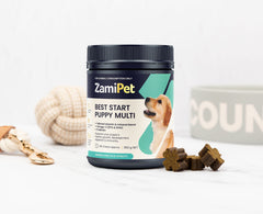 ZamiPet Best Start Puppy Multi Premium Dog Food Supplements
