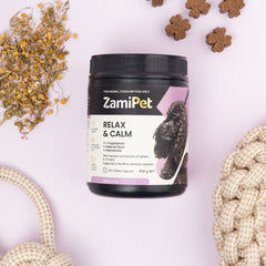 ZamiPet Relax & Calm Dog Food Supplements