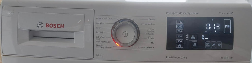 schreeuw Boekhouding Renovatie Bosch | 8 KG | 1400 Toeren | A+++ | i-DOS | wasmachine – R.A.C. Witgoed  Service