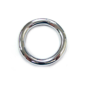 Rouge Stainless Steel Round Cock Ring 45mm - Kitty Say So