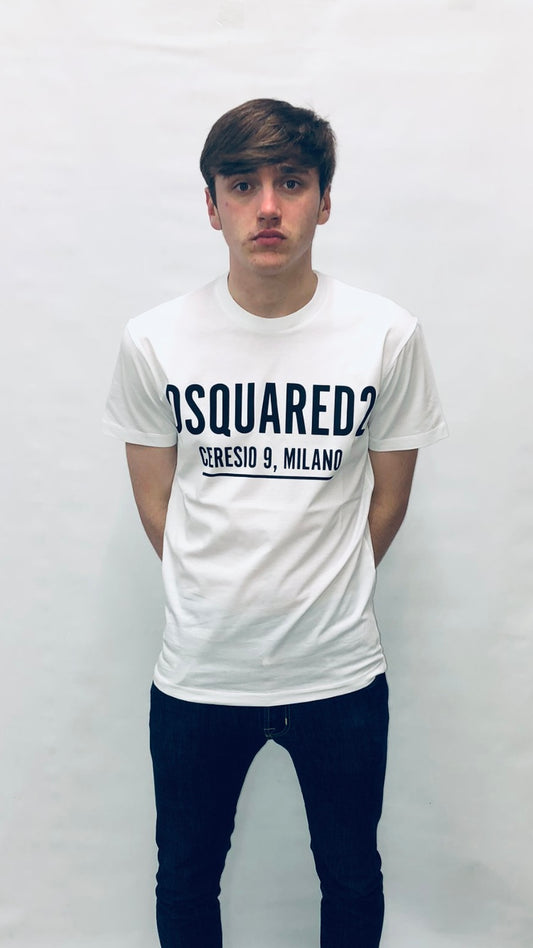 Dsquared Icon Palm Tee Shirt White – The Hype Store