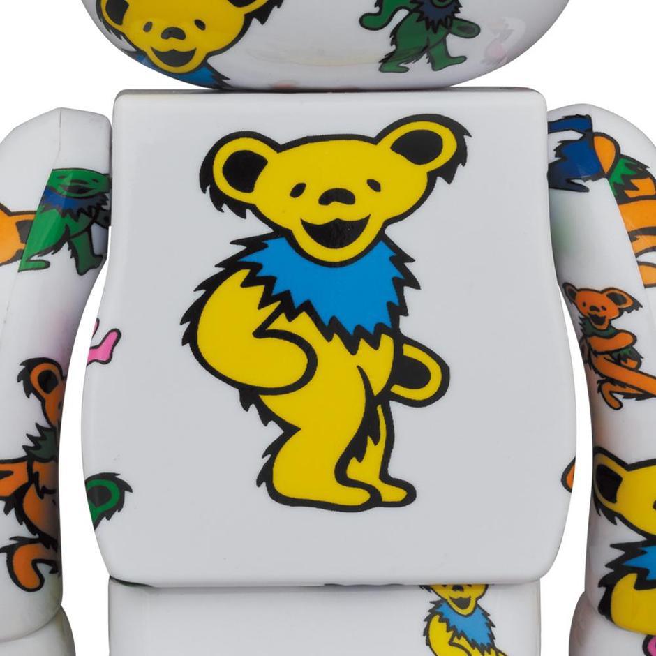 (PRE ORDER) MEDICOM TOY BEARBRICK BE@RBRICK GRATEFUL DEAD 1000％ (DANCING  BEAR)