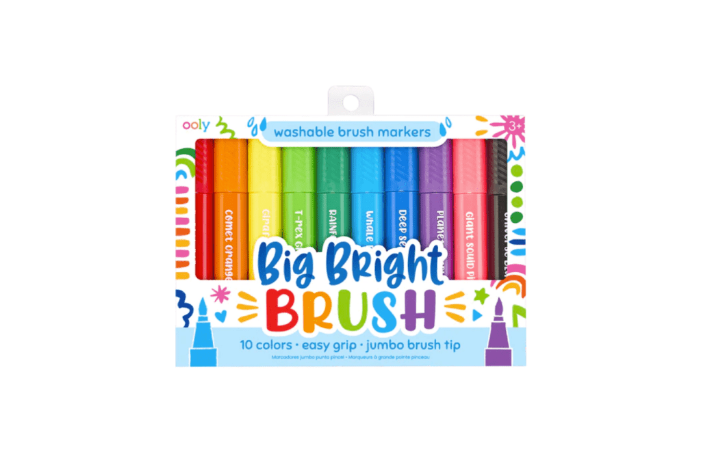 Jumbo Washable Dot Markers for Toddlers, (8 Pack Dabbers) - Easy Grip Bingo  Daubers 