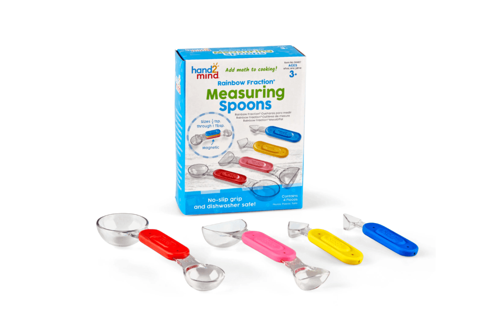 Rainbow Fraction® Measuring Cups - 10 Pieces