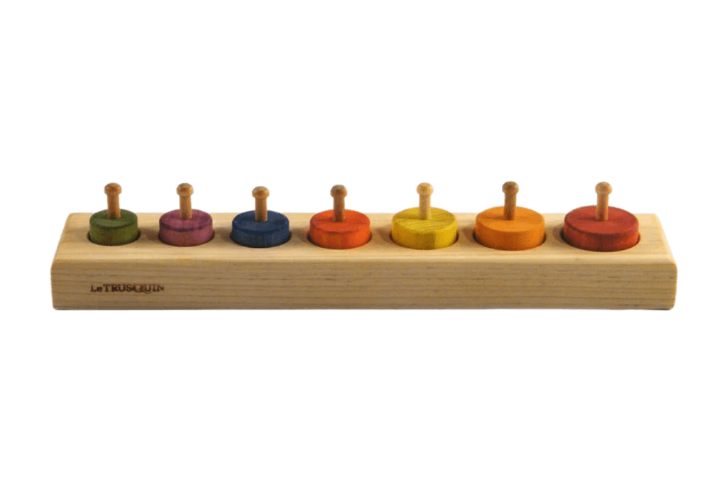 Generic 3 Set Wooden Lacing String Beads Toy Monterssori Sensory