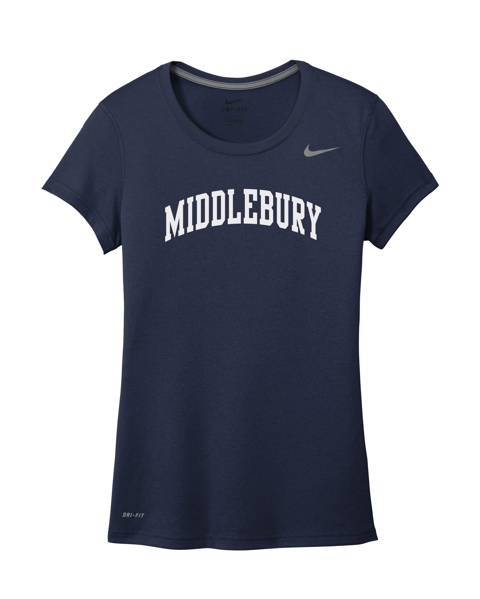 Women's Nike Dri-Fit Middlebury T-Shirt (navy) Middlebury