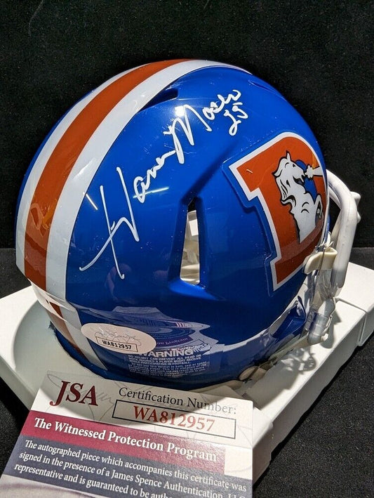 Denver Broncos Derek Wolfe Signed Speed Throwback Mini Helmet Jsa Coa – MVP  Authentics