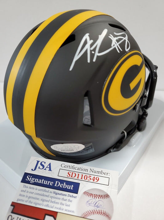 Green Bay Packers Eric Stokes Signed Insc Full Size Lunar Replica Helm –  MVP Authentics