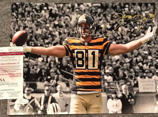 Jesse James Autographed Signed Pittsburgh Steelers 11X14 Photo Jsa Coa –  MVP Authentics