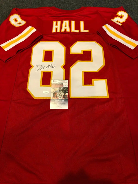 Kansas City Chiefs Dante Hall Autographed Pro Style White Jersey BAS  Authenticated - Tennzone Sports Memorabilia