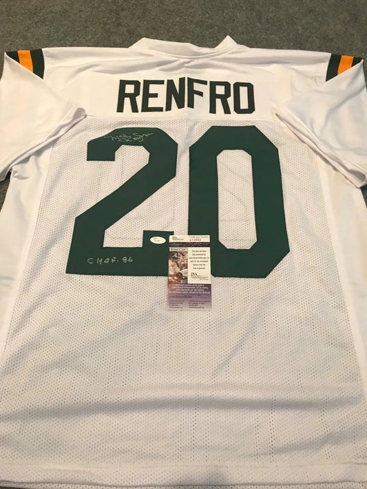 Mel Renfro Autographed and Framed Dallas Cowboys Jersey