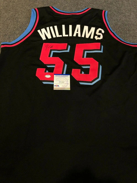 Jason Williams Signed Custom Sacramento Kings Jersey Pristine Auction COA