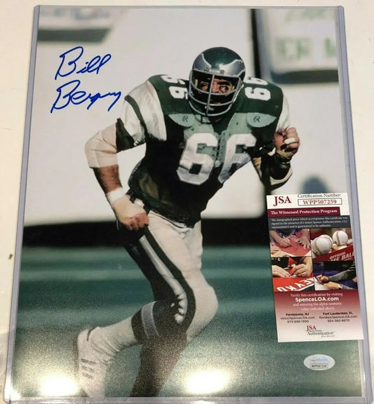 Autographed MIKE QUICK 16x20 Philadelphia Eagles Photo - Main Line