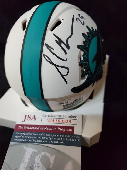 Miami Dolphins Jevon Holland Signed Full Size Flash Authentic Helmet J –  MVP Authentics