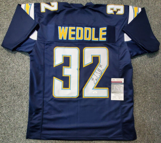 GSSM Eric Weddle Signed San Diego Chargers Custom Jersey