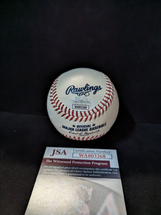 St Louis Cardinals Whitey Herzog Autographed Signed Romlb Baseball Jsa Coa